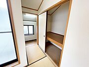 収納スペースで住空間もスッキリ広々。