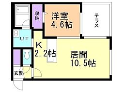 カレラ学園前 1階/-