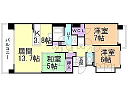 間取図画像 3LDK