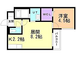 クチュール豊平美園 4階/-