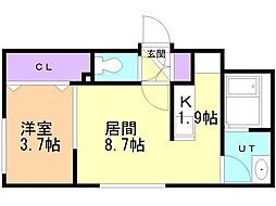 Balboni平岸 4階/408