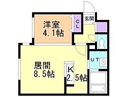JR千歳線 北広島駅 徒歩9分 4階/-