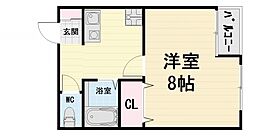 ソラール羽衣 101 ｜ 大阪府高石市羽衣1丁目（賃貸マンション1K・1階・25.52㎡） その2