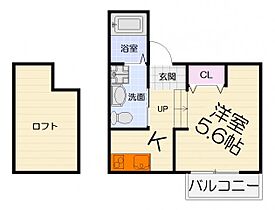 大阪府堺市西区鳳中町9丁（賃貸アパート1K・1階・22.04㎡） その2