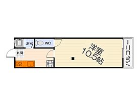 大阪府高石市西取石3丁目（賃貸アパート1K・1階・26.73㎡） その2