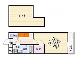 大阪府泉大津市旭町（賃貸アパート1K・2階・27.00㎡） その2