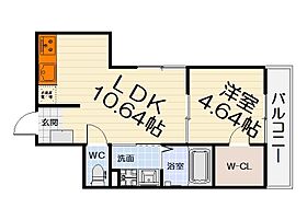 Fstyle羽衣2号棟  ｜ 大阪府高石市羽衣1丁目（賃貸アパート1LDK・1階・35.23㎡） その2