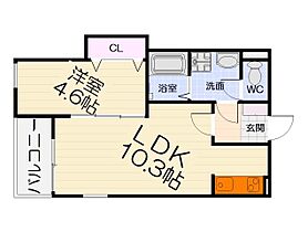 大阪府堺市中区平井（賃貸アパート1LDK・3階・35.01㎡） その1