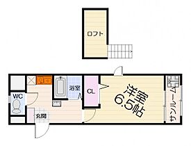 FKビル  ｜ 大阪府高石市綾園1丁目（賃貸マンション1K・5階・20.09㎡） その2