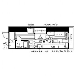 間取図画像 ワンルーム