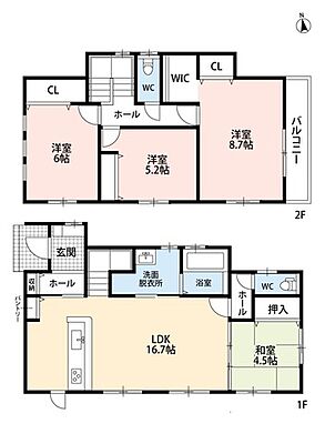 間取り 東区多々良2丁目