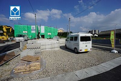 外観:現地(2026年10月1日)撮影。 全9区画の新築戸建が新登場です^^ JR&西鉄バスのダブルアクセス可能^^ 外観:現地(2026年10月1日)撮影。 全9区画の新築戸建が新登場です^^ JR&西鉄バスのダブルアクセス可能^^