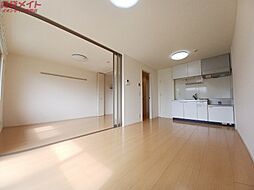 ホクト　B 1階2DKのリビング/ダイニング