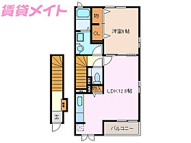 三重県四日市市西日野町（賃貸アパート1LDK・2階・49.17㎡） その2