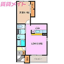 三重県四日市市尾平町（賃貸アパート1LDK・1階・46.03㎡） その2