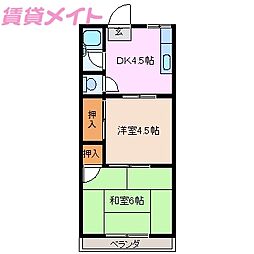 🉐敷金礼金0円！🉐コーポみゆき第2