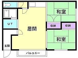 紺野マンション2 2階/202