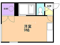 間取図画像 ワンルーム
