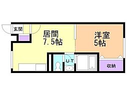 エーコー大楽毛Ｂ 2階