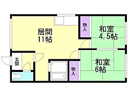 鵜沼マンション 1階/101