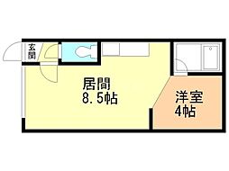 間取図画像 1DK
