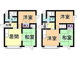 中央公園ハイツ 4DKの間取図画像