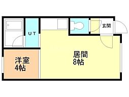 パークサイドＷ 2階/303