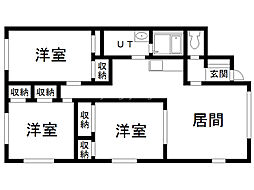ベル・ソワレ文苑館 3LDKの間取図画像