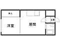 パークサイドマンション4階3.5万円