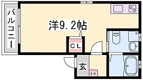 エクソニアファイブ 202 ｜ 兵庫県神戸市長田区細田町５丁目（賃貸アパート1R・2階・22.48㎡） その2