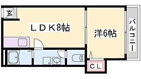 SUZURAN　DANTI 1 104 ｜ 兵庫県神戸市北区鈴蘭台西町１丁目（賃貸マンション1LDK・1階・35.00㎡） その2