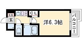 エステムコート新神戸エリタージュ 606 ｜ 兵庫県神戸市中央区生田町１丁目（賃貸マンション1K・6階・18.90㎡） その2