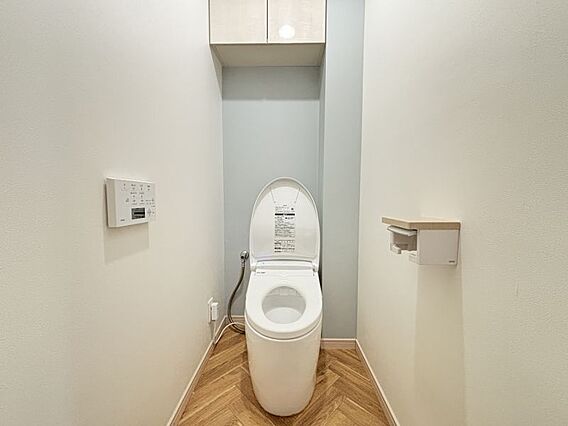 トイレには快適...