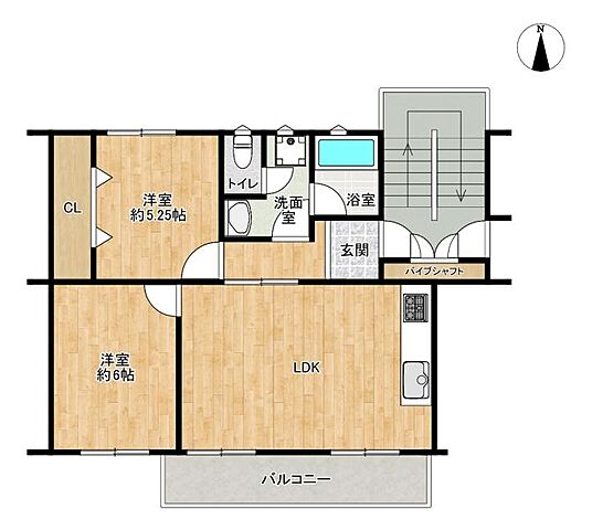 間取り 第二あやめ台住宅3号棟 1階/-