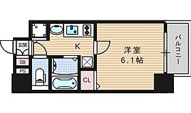 プレサンス難波幸町  ｜ 大阪府大阪市浪速区幸町2丁目（賃貸マンション1K・13階・21.12㎡） その2