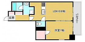 アプリーレ堺筋本町  ｜ 大阪府大阪市中央区北久宝寺町1丁目（賃貸マンション1LDK・11階・45.37㎡） その2