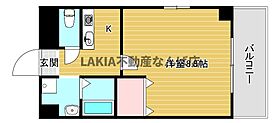 プラシード夕陽丘  ｜ 大阪府大阪市浪速区日本橋東1丁目（賃貸マンション1K・3階・27.72㎡） その2