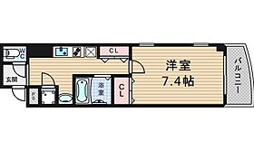 大阪府大阪市西区北堀江3丁目（賃貸マンション1K・9階・23.19㎡） その2