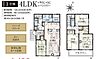 間取り：1号棟　4390万円