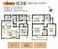 間取り：3号棟　3890万円