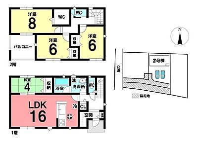 間取り：間取り図を見るとどんな生活ができるのか考えてわくわくしませんか？実際に見てみると細かいところまでわかって、さらにワクワクしますよ♪