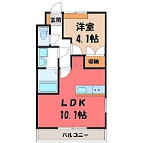 フォレスト・ヴィラ  ｜ 群馬県伊勢崎市西小保方町（賃貸アパート1LDK・2階・36.00㎡） その2