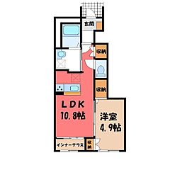 メゾン ド ソレイユ B 1階/-