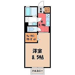 グローリア A 2階/-