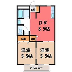 ピーノヴェント C 2階