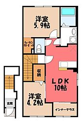 (仮)間々田新築アパート 2階/-