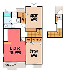 パークサイド和 2階/-
