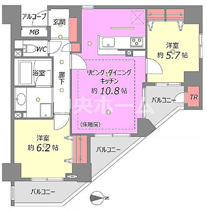 角部屋住戸につ...