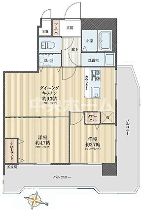 6階部分・角部...