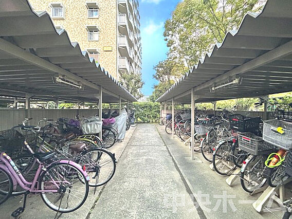 【自転車置き場...